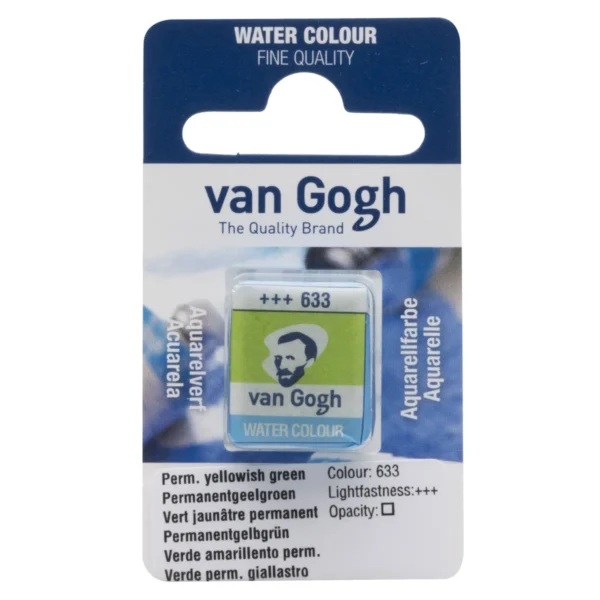 van Gogh Aquarelverf 633 Permanent Geelgroen Napje