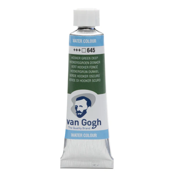 van Gogh Aquarelverf 645 Hookers Groen donker 10 ml