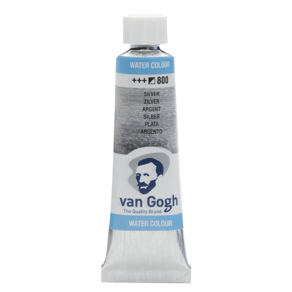van Gogh Aquarelverf 800 Zilver 10 ml van Gogh Aquarelverf 800 Zilver 10 ml
