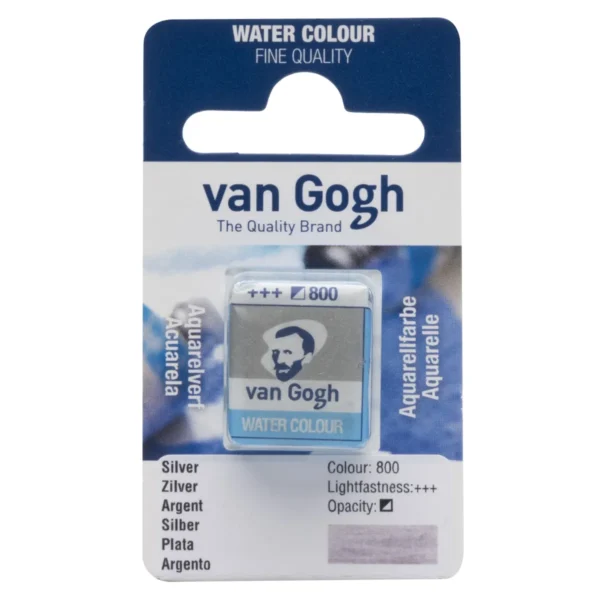 van Gogh Aquarelverf 800 Zilver Napje