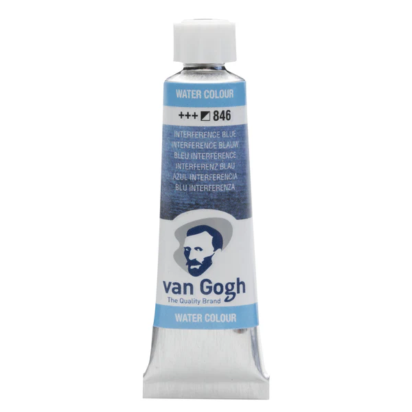 van Gogh Aquarelverf 846 Interference Blauw 10 ml van Gogh Aquarelverf 846 Interference Blauw 10 ml