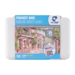 van Gogh Aquarelverf Pocket Box 12 + 3 Pans gratis