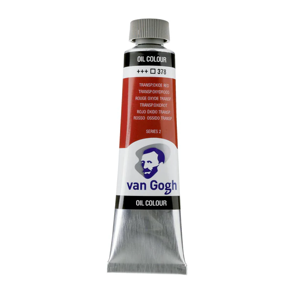 van Gogh Olieverf 378 Transparant Oxydrood 40 ml van Gogh Olieverf 378 Transparant Oxydrood 40 ml
