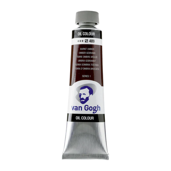 van Gogh Olieverf 409 Omber Gebrand 40 ml van Gogh Olieverf 409 Omber Gebrand 40 ml