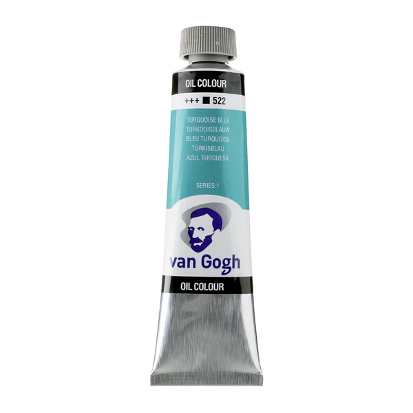 van Gogh Olieverf 522 Turkioos Blauw 40 ml van Gogh Olieverf 522 Turkioos Blauw 40 ml