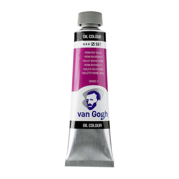 van Gogh Olieverf 567 Permanent Rood Violet 40 ml van Gogh Olieverf 567 Permanent Rood Violet 40 ml