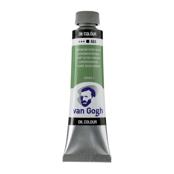van Gogh Olieverf 668 Chroomoxyd Groen 40 ml van Gogh Olieverf 668 Chroomoxyd Groen 40 ml