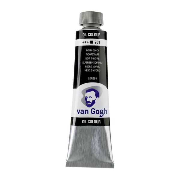 van Gogh Olieverf 701 Ivoorzwart 40 ml van Gogh Olieverf 701 Ivoorzwart 40 ml