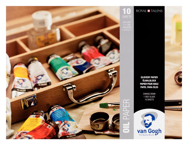 van Gogh Olieverf Papier 10 stuks 30 x 40 cm van Gogh Olieverf Papier 10 stuks 30 x 40 cm