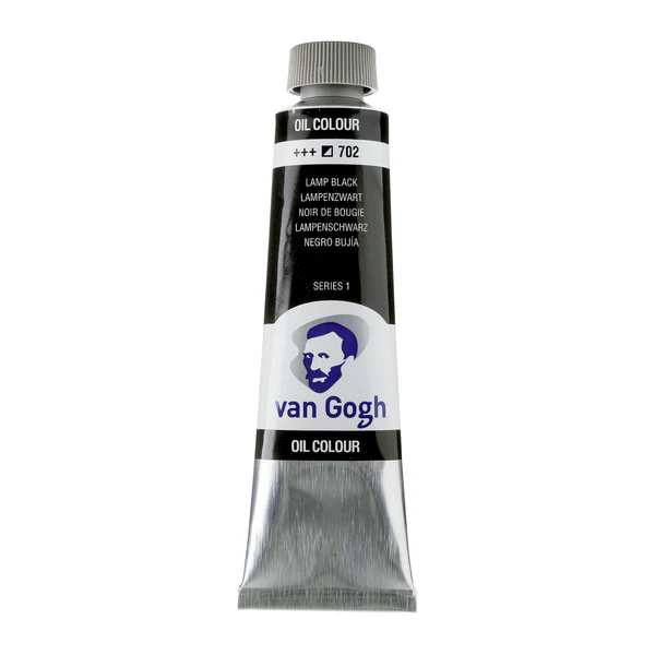 van Gogh Olieverf 702 Lampenzwart 40 ml van Gogh Olieverf 702 Lampenzwart 40 ml