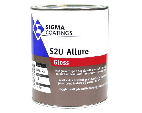 Sigma S2U Allure Gloss ZX 1 Liter Sigma S2U Allure Gloss ZX 1 Liter